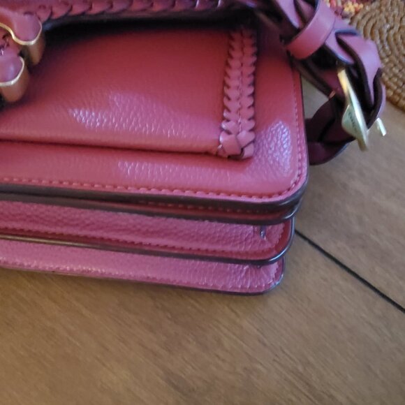 Coach Tabby Shoulder Bag 26 in Rasberry CJ838 - Picture 8 of 13